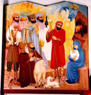 Mary Virginia Marelli painting